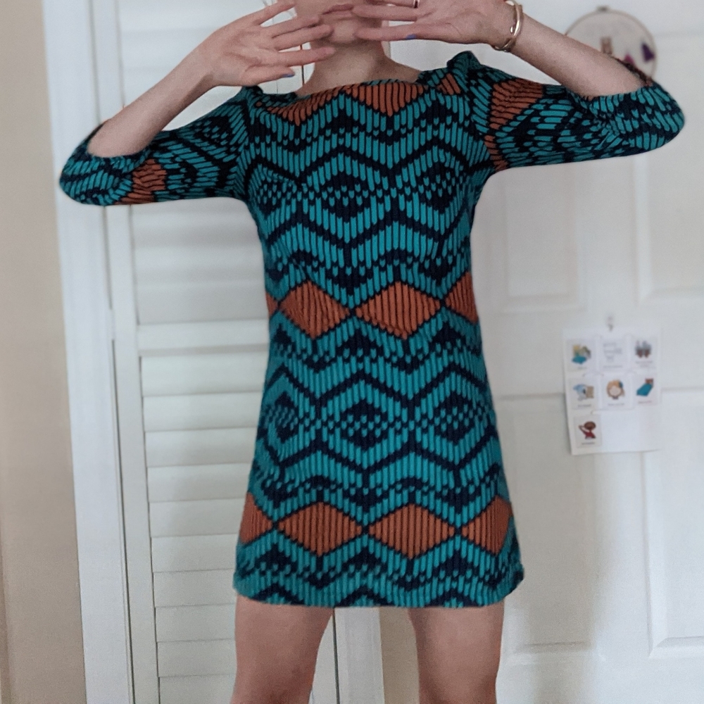 Bella D Multicolor Dress - Picture 4 of 8